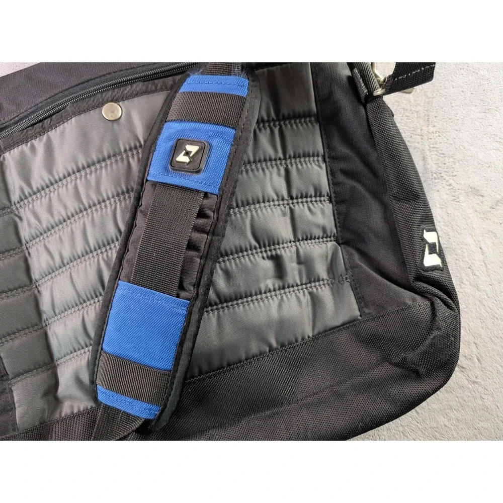 Ogio Tek Spec 03502 Messenger Bag Laptop Case Black Blue Tool Organizer Travel